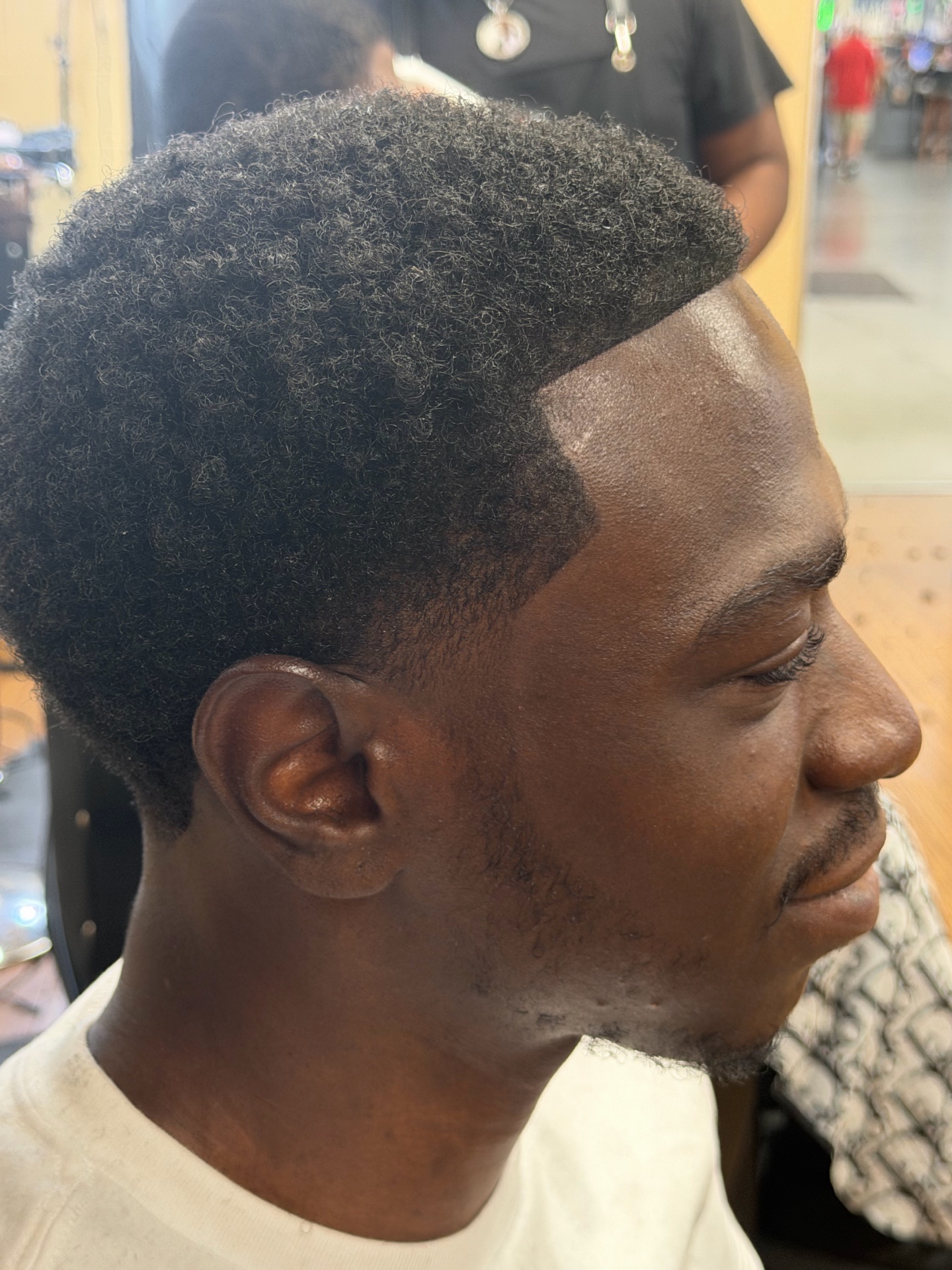 Curly hair fade showcase - precision work by Duan Willis